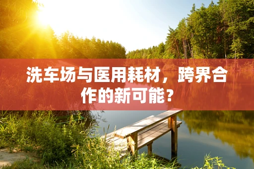 洗车场与医用耗材，跨界合作的新可能？