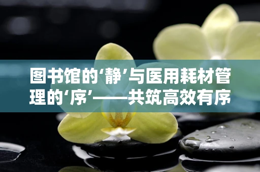 图书馆的‘静’与医用耗材管理的‘序’——共筑高效有序的医疗环境