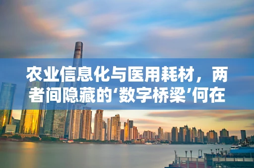 农业信息化与医用耗材，两者间隐藏的‘数字桥梁’何在？