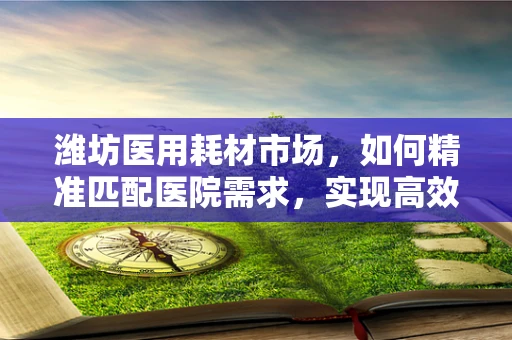 潍坊医用耗材市场，如何精准匹配医院需求，实现高效供应？