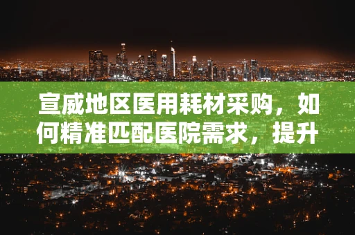 宣威地区医用耗材采购，如何精准匹配医院需求，提升医疗效率？