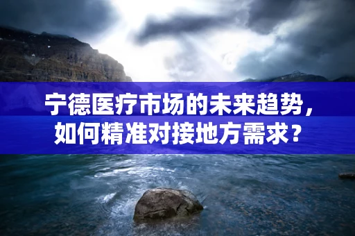 宁德医疗市场的未来趋势，如何精准对接地方需求？