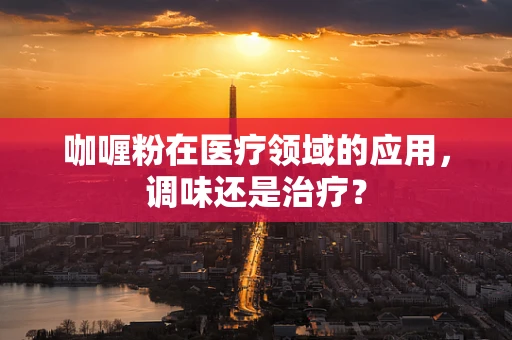 咖喱粉在医疗领域的应用，调味还是治疗？
