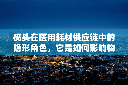 码头在医用耗材供应链中的隐形角色，它是如何影响物流效率的？