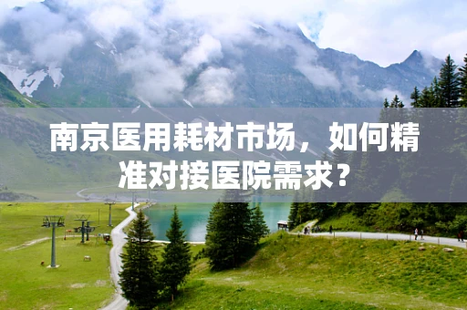 南京医用耗材市场，如何精准对接医院需求？