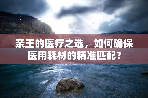 亲王的医疗之选，如何确保医用耗材的精准匹配？