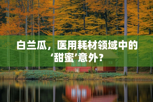 白兰瓜，医用耗材领域中的‘甜蜜’意外？