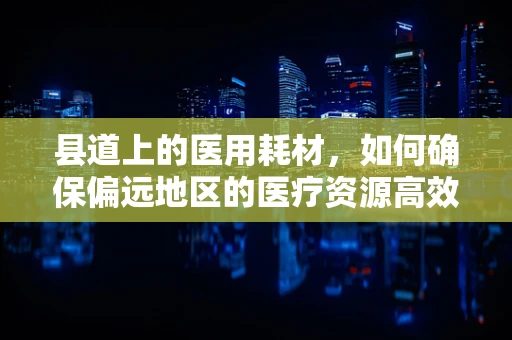 县道上的医用耗材，如何确保偏远地区的医疗资源高效流通？