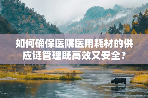 如何确保医院医用耗材的供应链管理既高效又安全？