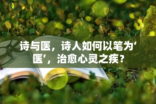 诗与医，诗人如何以笔为‘医’，治愈心灵之疾？
