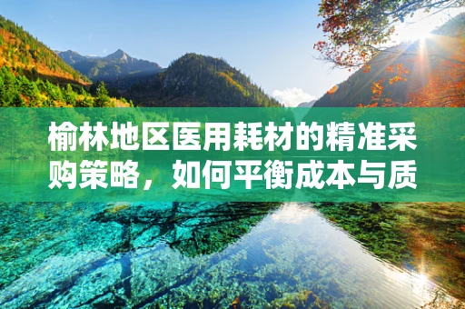榆林地区医用耗材的精准采购策略，如何平衡成本与质量？