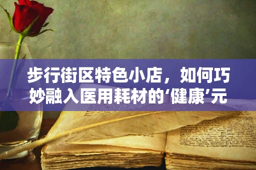步行街区特色小店，如何巧妙融入医用耗材的‘健康’元素？