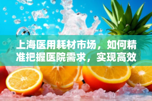 上海医用耗材市场，如何精准把握医院需求，实现高效供应？
