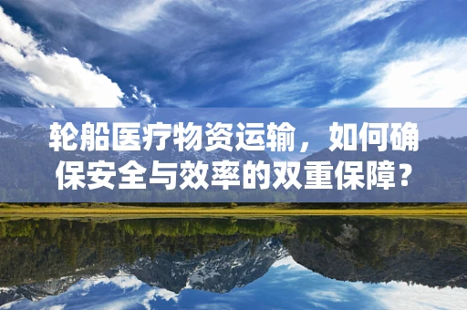 轮船医疗物资运输，如何确保安全与效率的双重保障？