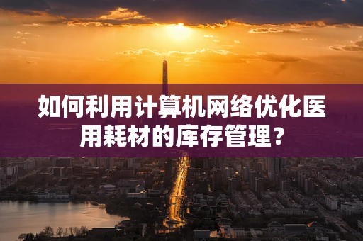 如何利用计算机网络优化医用耗材的库存管理？