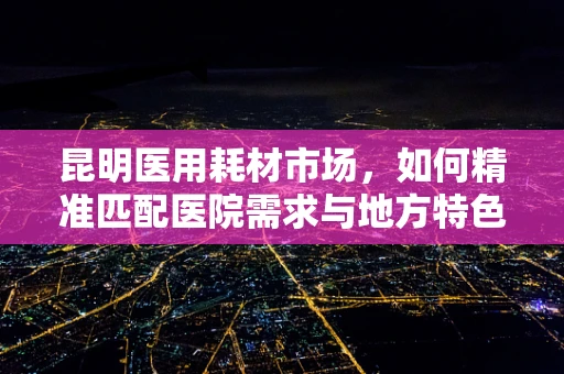 昆明医用耗材市场，如何精准匹配医院需求与地方特色？