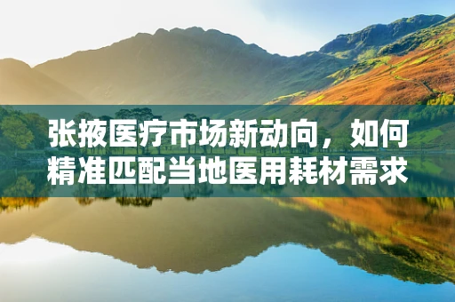 张掖医疗市场新动向，如何精准匹配当地医用耗材需求？