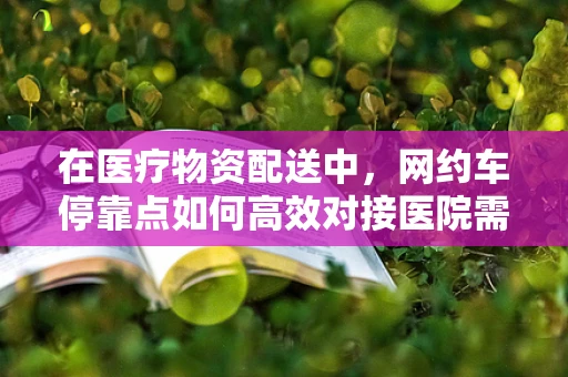 在医疗物资配送中，网约车停靠点如何高效对接医院需求？