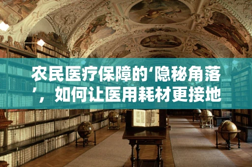 农民医疗保障的‘隐秘角落’，如何让医用耗材更接地气？