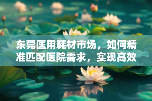 东莞医用耗材市场，如何精准匹配医院需求，实现高效供应？