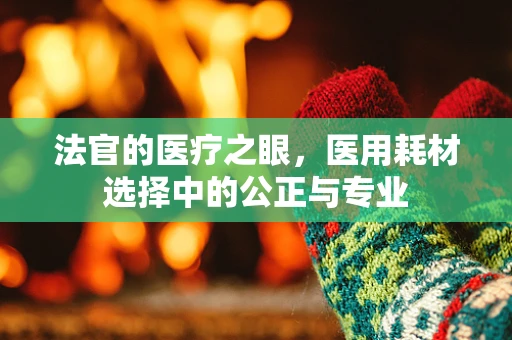 法官的医疗之眼，医用耗材选择中的公正与专业