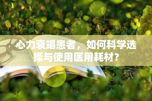 心力衰竭患者，如何科学选择与使用医用耗材？