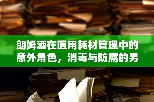 朗姆酒在医用耗材管理中的意外角色，消毒与防腐的另类应用？