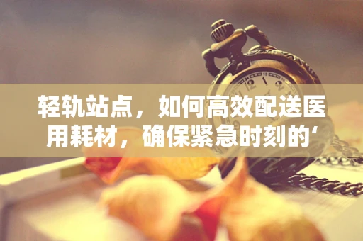 轻轨站点，如何高效配送医用耗材，确保紧急时刻的‘生命线’畅通无阻？