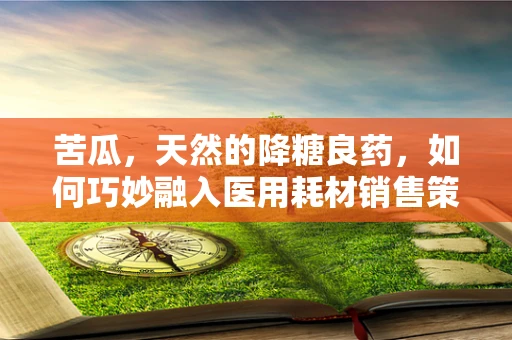 苦瓜，天然的降糖良药，如何巧妙融入医用耗材销售策略？