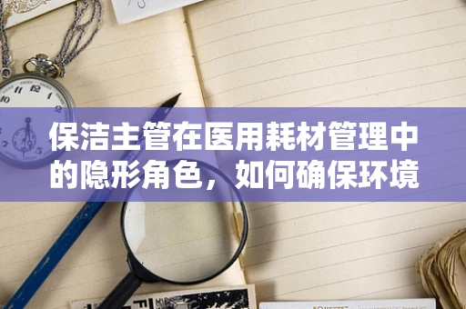 保洁主管在医用耗材管理中的隐形角色，如何确保环境卫生促进安全使用？