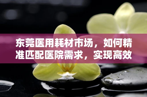 东莞医用耗材市场，如何精准匹配医院需求，实现高效供应？
