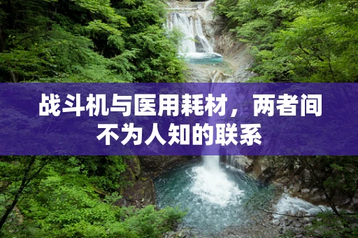 战斗机与医用耗材，两者间不为人知的联系