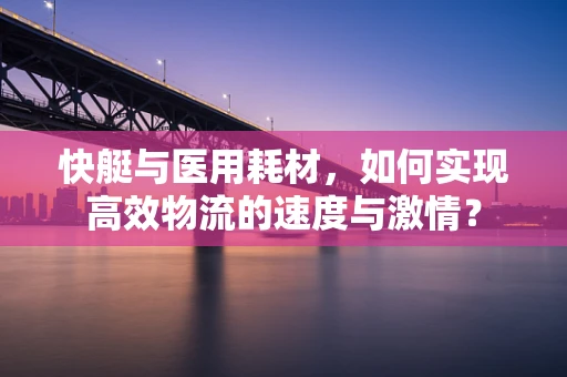 快艇与医用耗材，如何实现高效物流的速度与激情？