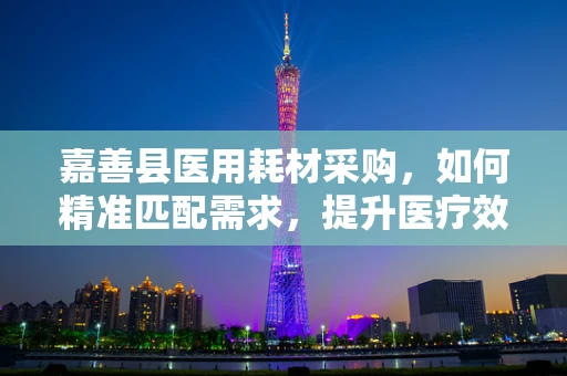 嘉善县医用耗材采购，如何精准匹配需求，提升医疗效率？