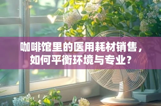 咖啡馆里的医用耗材销售，如何平衡环境与专业？