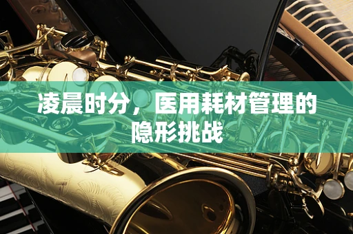 凌晨时分，医用耗材管理的隐形挑战