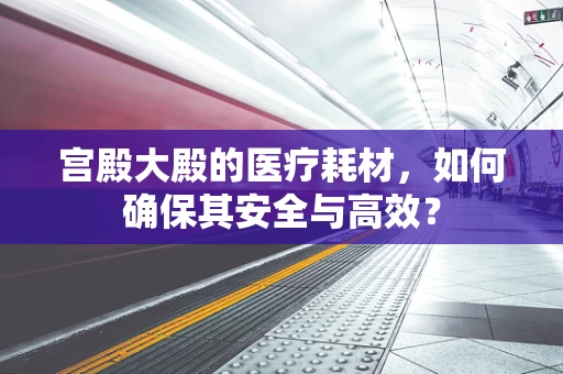 宫殿大殿的医疗耗材，如何确保其安全与高效？