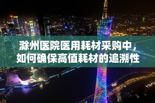 滁州医院医用耗材采购中，如何确保高值耗材的追溯性与安全性？