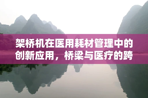 架桥机在医用耗材管理中的创新应用，桥梁与医疗的跨界思考