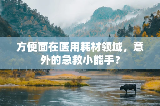 方便面在医用耗材领域，意外的急救小能手？