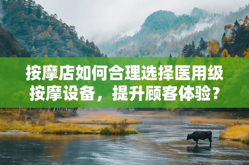 按摩店如何合理选择医用级按摩设备，提升顾客体验？