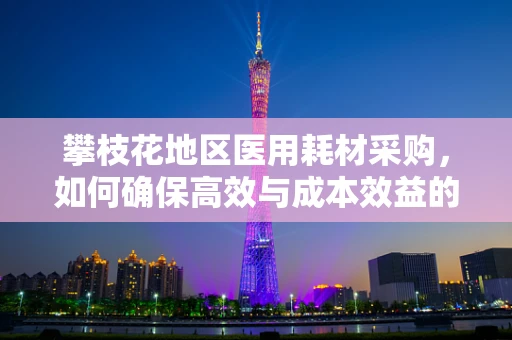 攀枝花地区医用耗材采购，如何确保高效与成本效益的平衡？