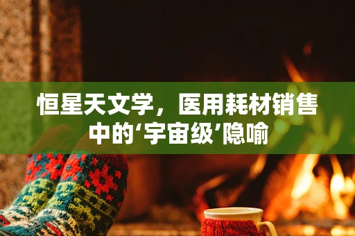 恒星天文学，医用耗材销售中的‘宇宙级’隐喻