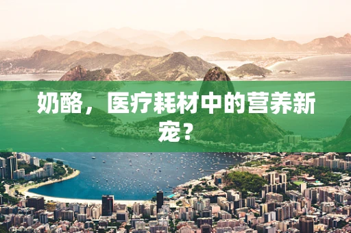 奶酪，医疗耗材中的营养新宠？