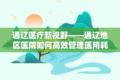 通辽医疗新视野——通辽地区医院如何高效管理医用耗材采购与使用？
