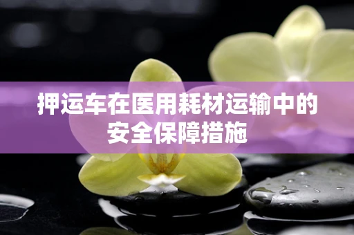押运车在医用耗材运输中的安全保障措施