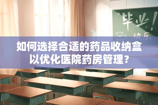 如何选择合适的药品收纳盒以优化医院药房管理？