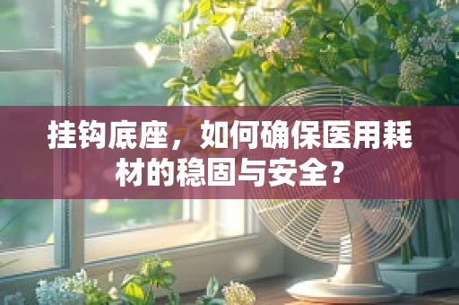 挂钩底座，如何确保医用耗材的稳固与安全？
