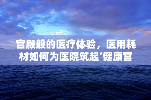 宫殿般的医疗体验，医用耗材如何为医院筑起‘健康宫殿’？