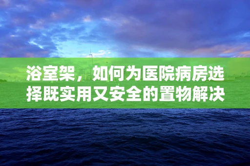 浴室架，如何为医院病房选择既实用又安全的置物解决方案？